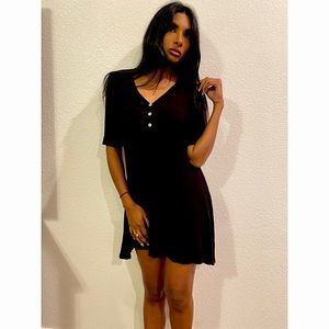 Nordstrom Rack Zenana Outfitters Blk Button Tunic